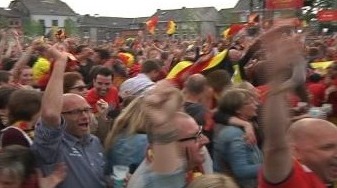 Belgique-USA à Ciney: les bagarreurs déclarés indésirables 