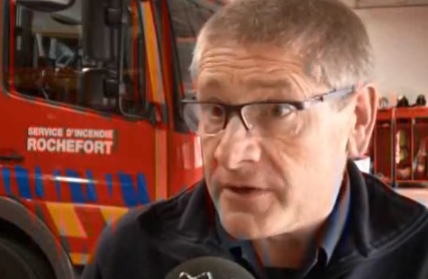"Non, je ne veux pas la fin des pompiers volontaires" Francis Bodart